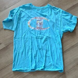 Champion Blue Short Sleeve Tee